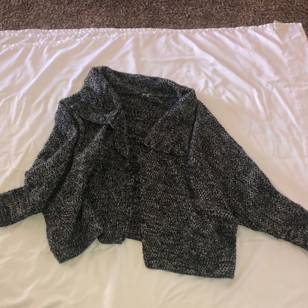 Black and White Cardigan/Sweater